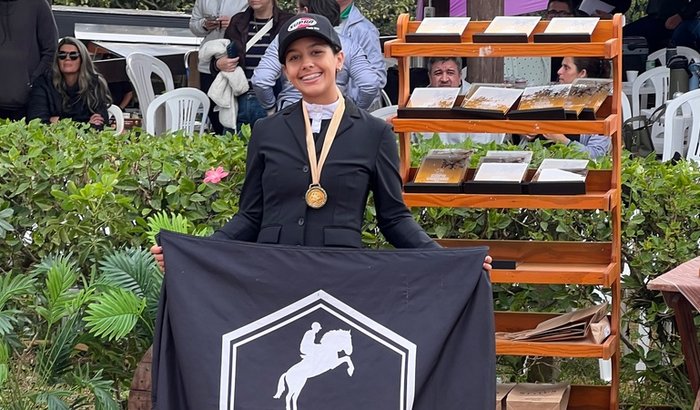 Manu no campeonato brasileiro de hipismo!!