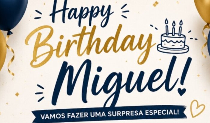 🎈 Presente do Miguel 🎁