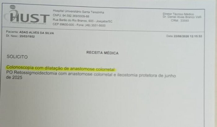 Ajuda pra fazer exame
