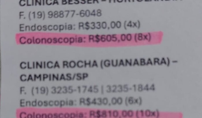 Ajuda para Exames Médicos
