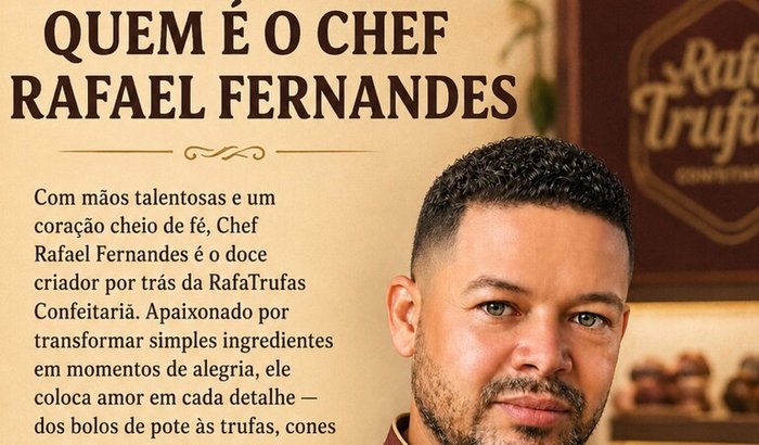 Ajude a manter vivo o sonho da RafaTrufas Confeitaria