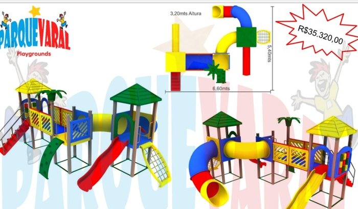 Ajuda para comprar um parquinho PLAYGROUND para as crianças da APAE de Rio Negro