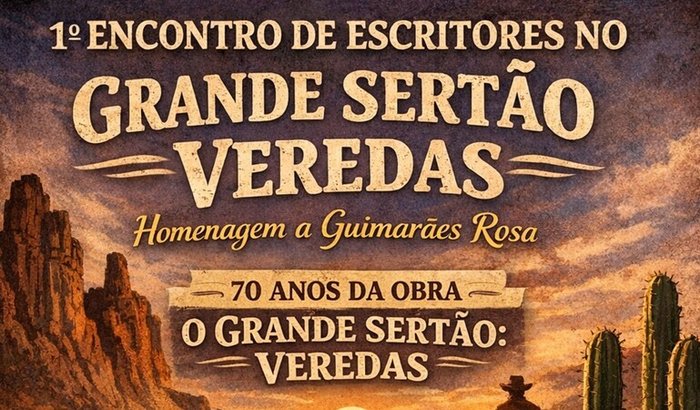 1° FLIB ( Encontro de Escritores no Grande Sertão Veredas)