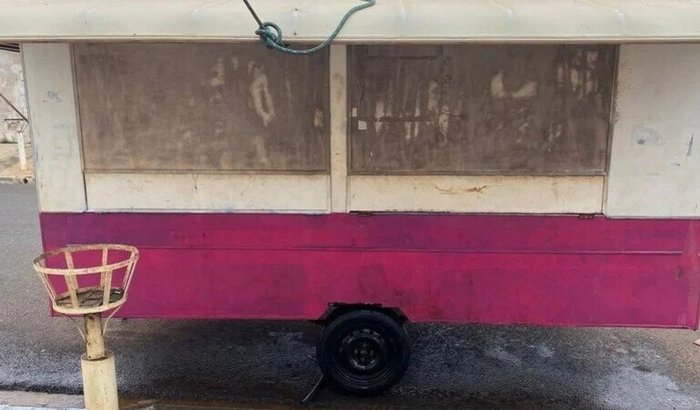 PINTURA DO TRAILER PARA TRABALHO