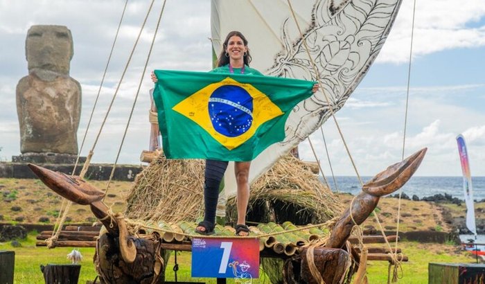 Amandinha Ventania rumo ao Mundial de Vaa, em Singapura