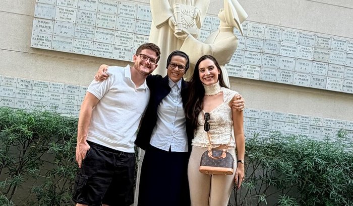 Casamento Larissa e Carlos: Doação para as Filhas de Caridade