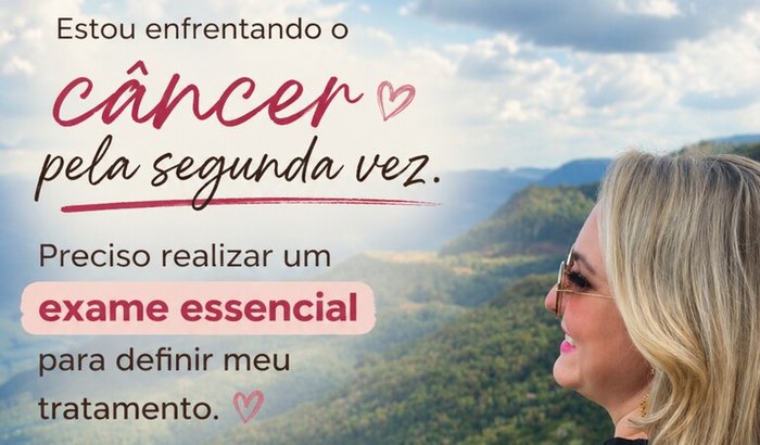 Juntos pelo meu tratamento contra o câncer.