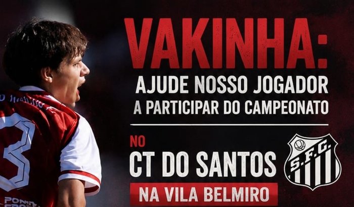 Viagem para o ct do santos e juventus da moca do eduardo