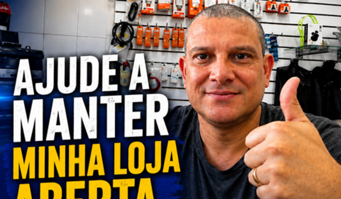 "AJUDE A MANTER MINHA LOJA ABERTA"