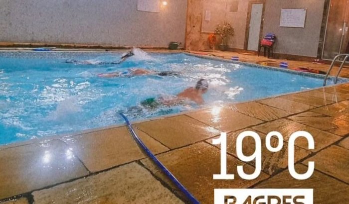 Ajude a aquecer a piscina dos Bagres