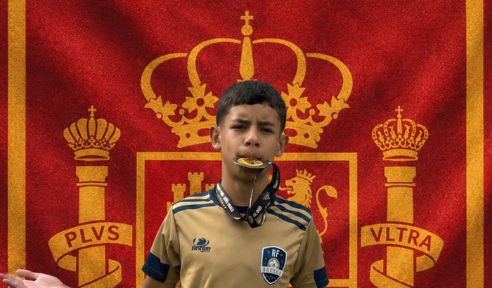Realizar o sonho de fazer um teste de futebol na Espanha.