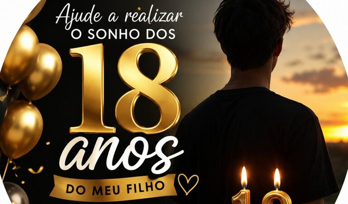 Me ajude a fazer a festinha de 18 anos do meu filho