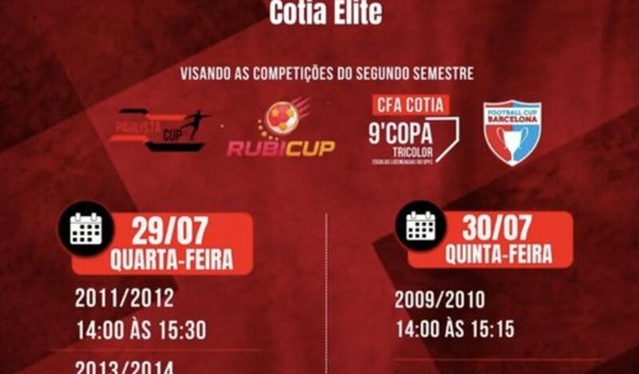 Ajuda para avaliação de jogadores no CT do São Paulo