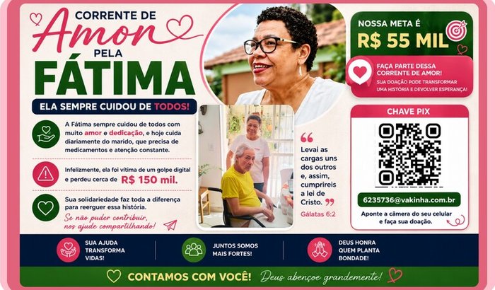 CORRENTE DE AMOR PELA FÁTIMA