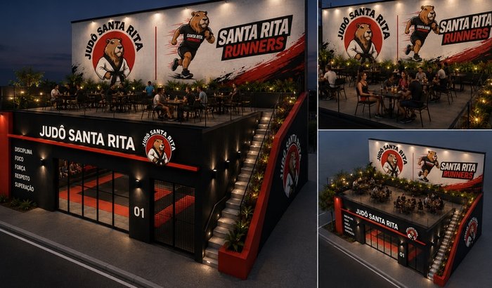 Construção Sede Judô Santa Rita e Santa Rita Runners