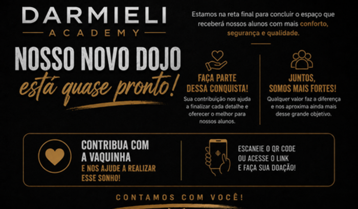 Dojo Novo 🙏🏼🙏🏼