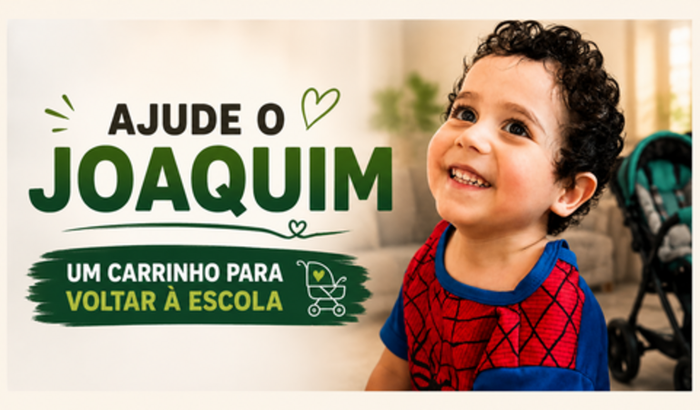JOAQUIM E SUA FAMÍLIA PRECISAM DE AJUDA 💚