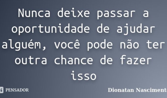 Me ajude a recomeçar