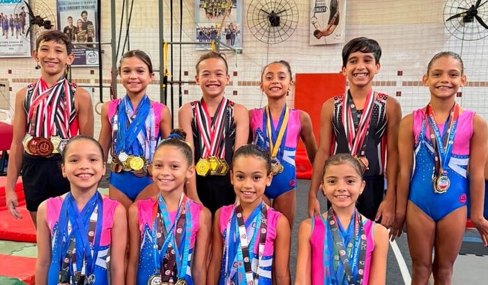 TORNEIO NACIONAL GINASTICA - EQUIPE DA KG ESPORTES