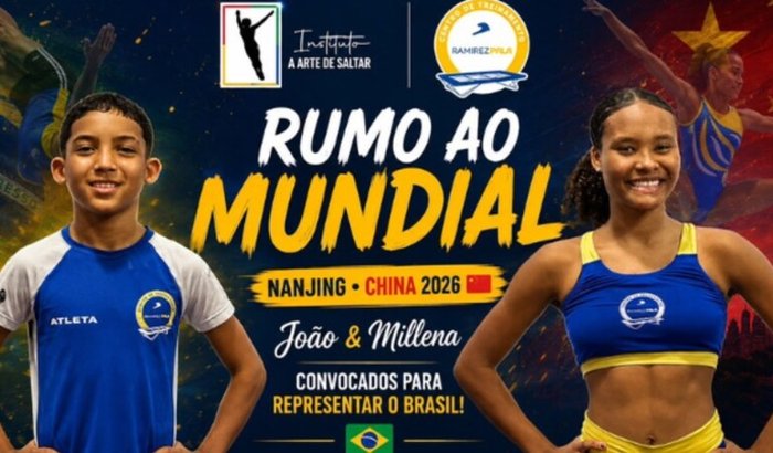 Rumo ao Campeonato Mundial na CHINA