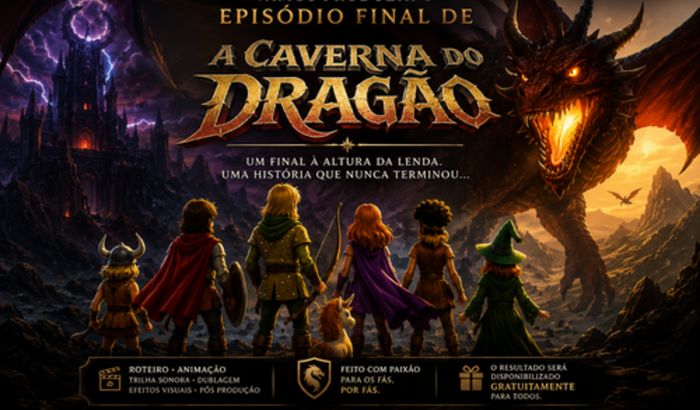 Vamos produzir o episódio final de A Caverna do Dragão