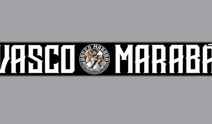 Bandeira e faixa torcida Vasco marabá