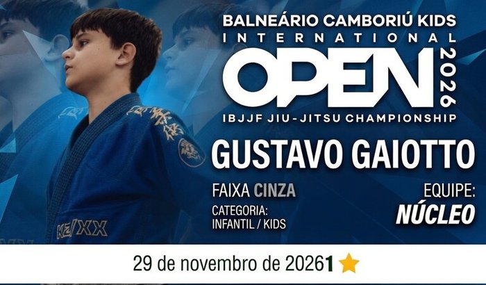 Balneário Camboriú kids International Open 2026 IBJJF
