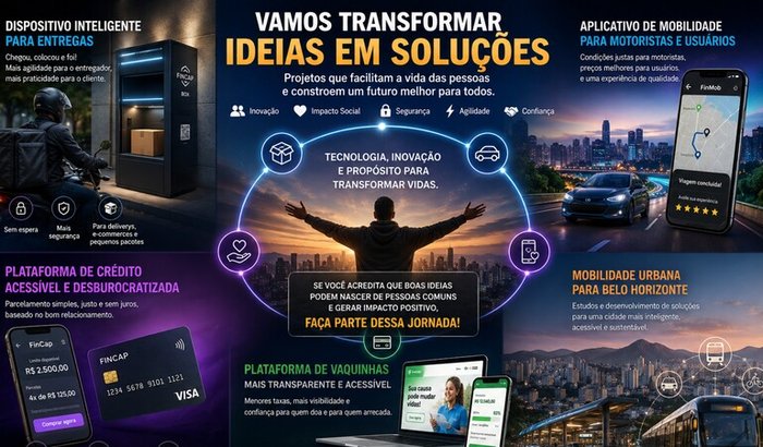 Transformando ideias em soluções reais !!!