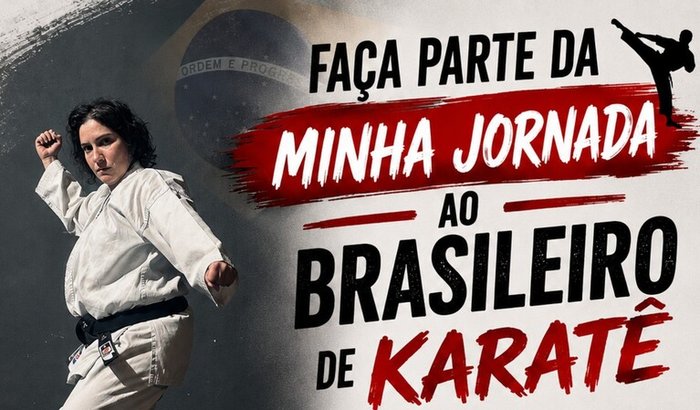Faça Parte da Minha Jornada ao Brasileiro de Karatê