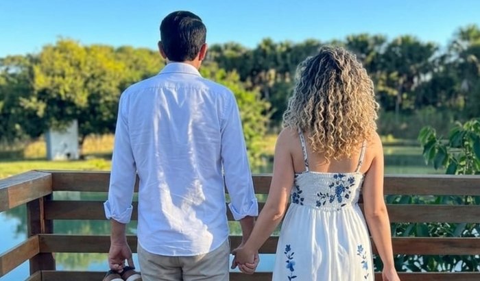 Compra das alianças dos amigos ❤️
