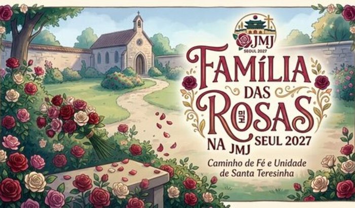 FAMÍLIA DAS ROSAS NA JMJ SEUL 2027