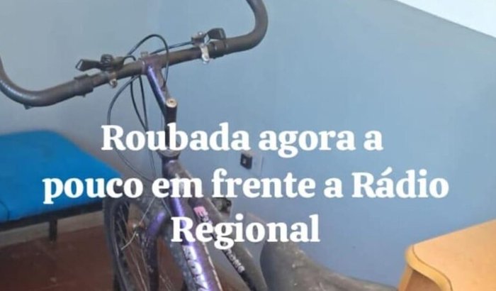 Furto de uma bicicleta