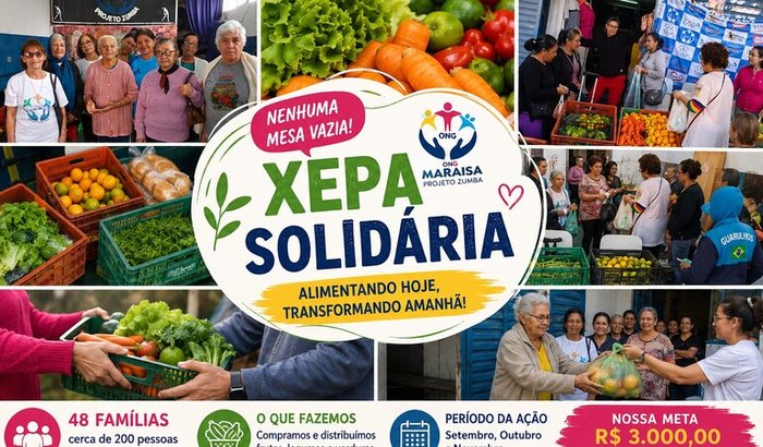 XEPA Solidária – Ajude famílias com alimentos frescos