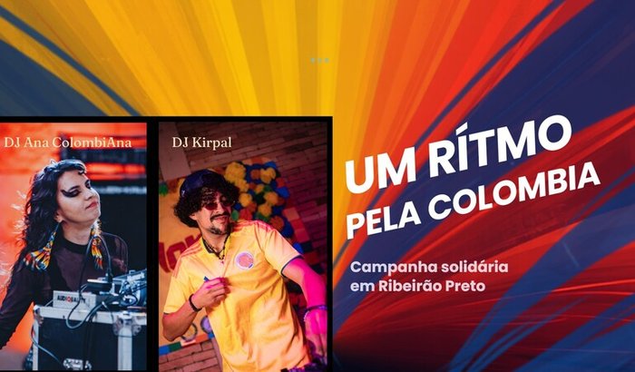 Um Ritmo pela Colômbia — Campanha solidária de Ribeirão Preto
