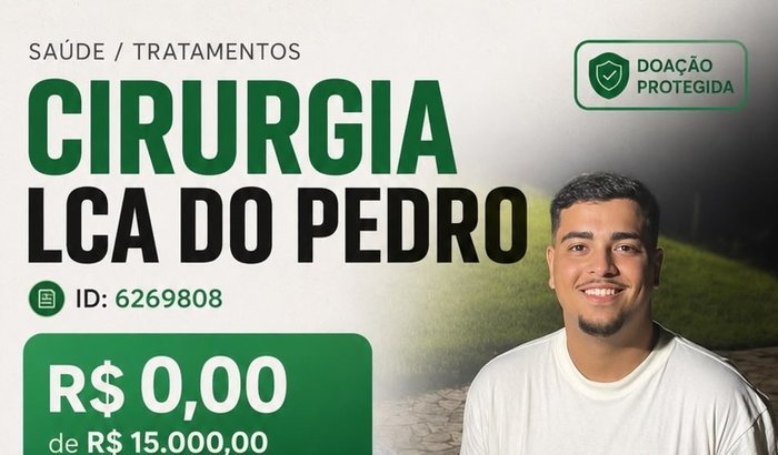 Cirurgia LCA do Pedro