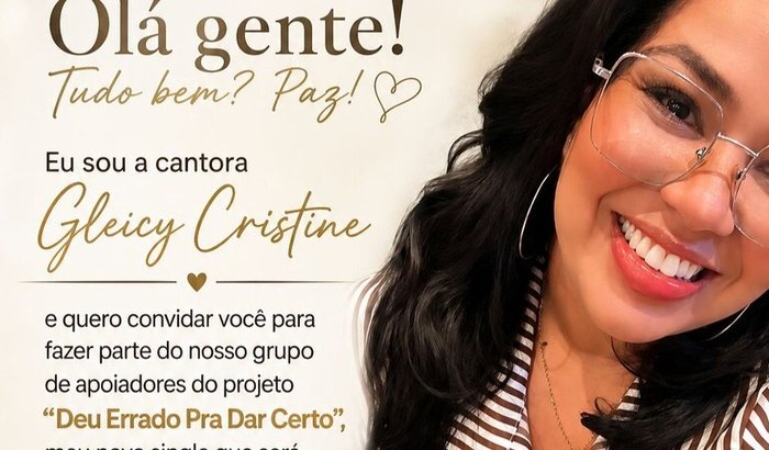 Gravação Clipe Gleicy Cristine
