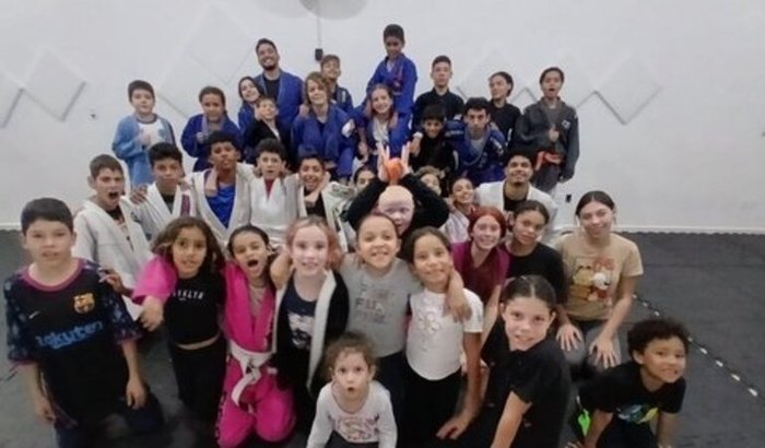 Tatames para o Projeto On Fire Jiu-Jitsu
