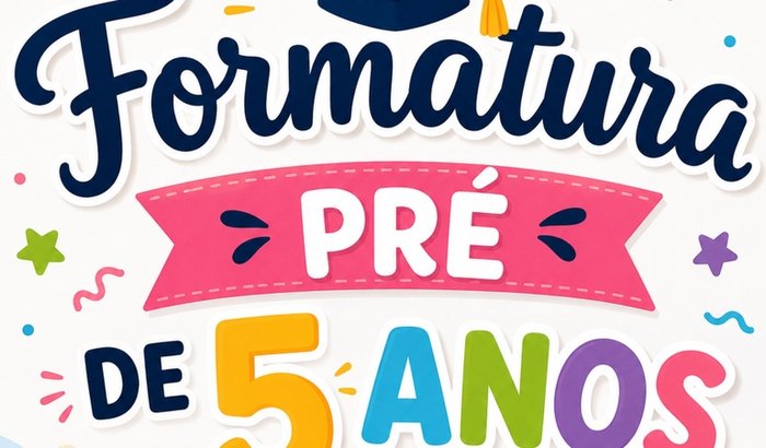 Formatura Pré de 5 anos
