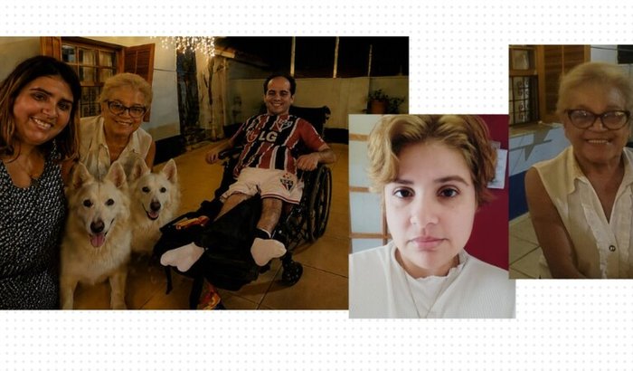Autista, com câncer, cuidando sozinha da avó idosa e do tio PcD