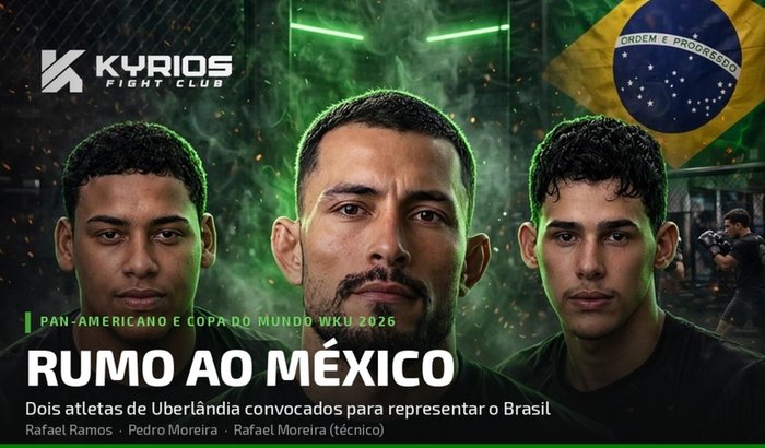 Rumo ao México — Pan-Americano WKU 2026 · Kyrios Uberlândia