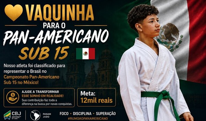 Rumo ao Pan-Americano Sub-15: Faça Parte Dessa Conquista