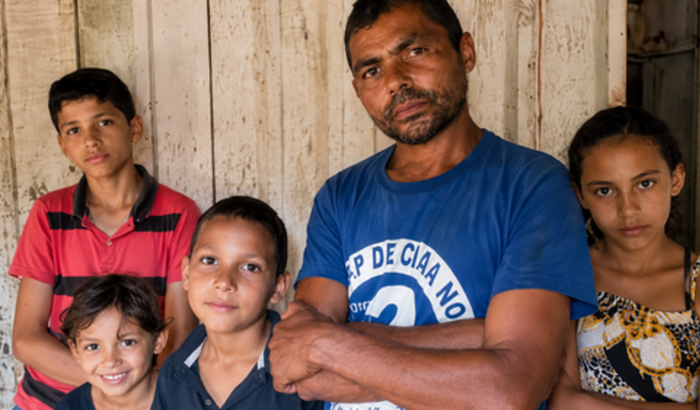 Alimentação/moradia para João e sua família