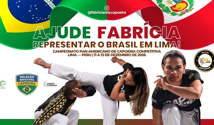 AJUDE FABRÍCIA A REPRESENTAR O BRASIL EM LIMA!