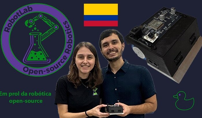 Ajude a RobotLab a competir na Colômbia!