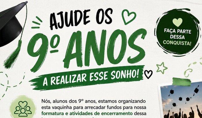 Formatura dos 9º anos