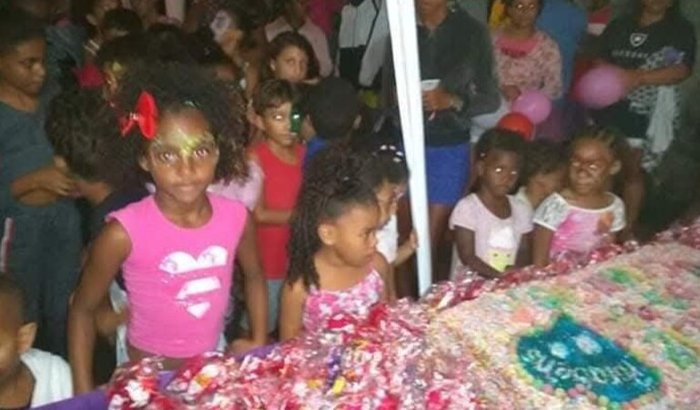 Campanha beneficente com a ajuda de todos