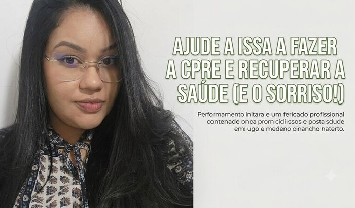 Ajude a Larissa a fazer a CPRE