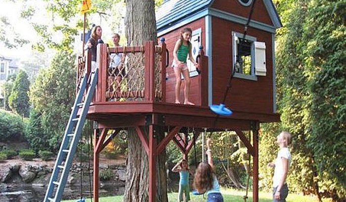 Casinha na Árvore - Brincadeira à moda antiga