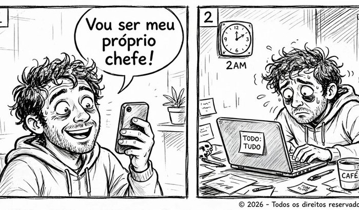 Criação de quadrinhos e charges