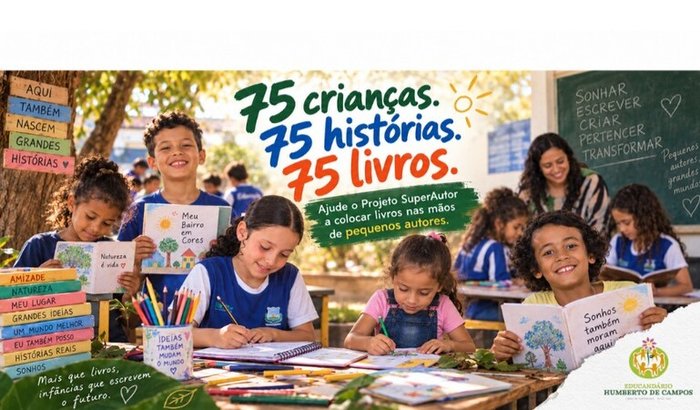 75 Histórias, 75 Livros — Projeto SuperAutor EHC